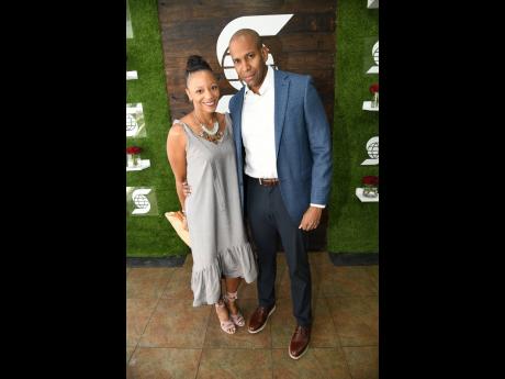Credit: Rudolph Brown David Noel, President and CEO of Scotiabank with his wife Francene, enjhoying some quality time together.
