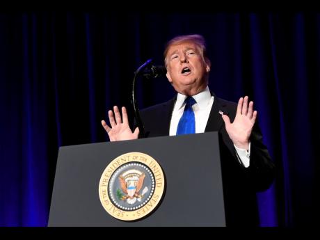  US president Donald Trump