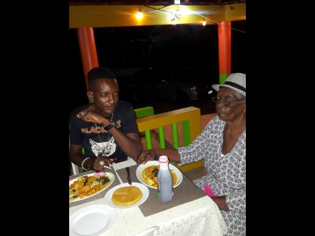 The relationship between Dixon and his 85-year-old grandmother, Lurline ‘Miss Vin’ Harriott, is known on all Dixon’s social-media pages.