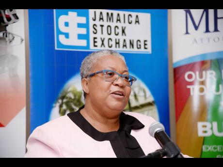 Credit: File Marlene Street Forrest, managing director of the Jamaica Stock Exchange.