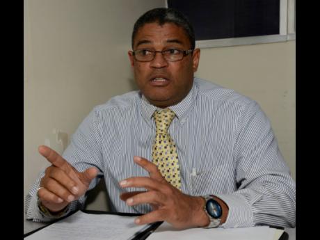 Peter Clarke, managing drector of the Water Resources Authority.