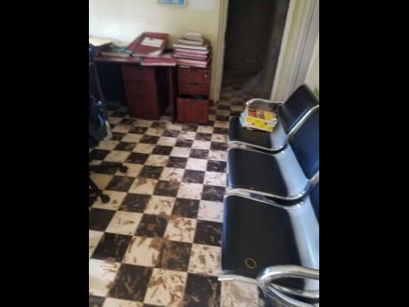 Credit: Contributed The Guanoboa Vale Police Station is in a deplorable state.