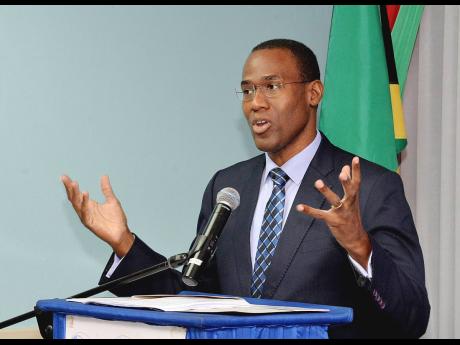 Minister of Finance Dr Nigel Clarke.