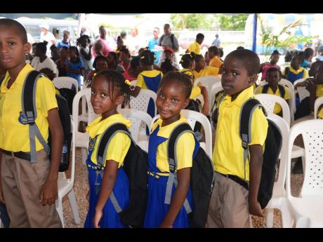Students in attendance at a previous New Forress Energy back-to-school fair. 