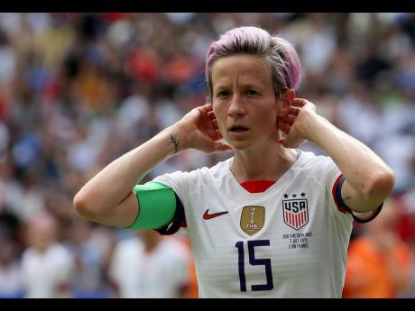 United States women’s team star Megan Rapinoe.