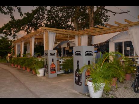 Kenny’s Italian Café on Norman Manley Boulevard in Negril. 