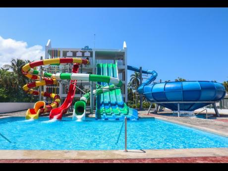 New adult water park at RIU Ocho Rios