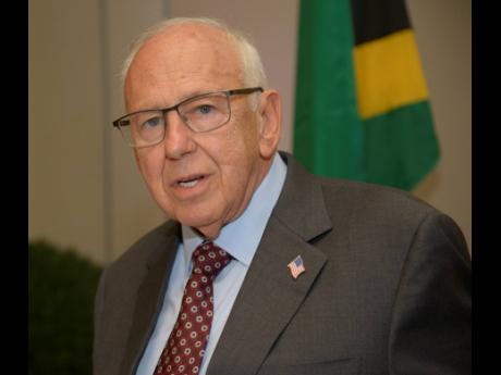 Donald Tapia, US ambassador to Jamaica. 