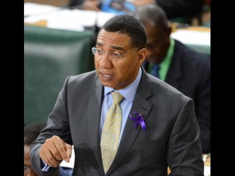 Andrew Holness, prime minister of Jamaica.