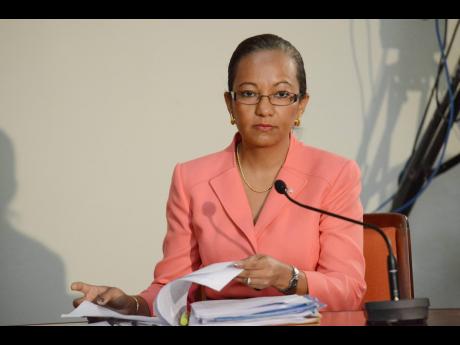 Permanent Secretary in the Ministry of Labour and Social Security, Colette Roberts Risden. 