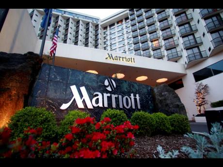 This April 20, 2011 file photo shows Portland Marriott Downtown Waterfront in Portland, Oregon. Marriott, the world’s largest hotel company, said on Tuesday, March 31, 2020, that it has experienced a major data breach, its second in less than two years. 