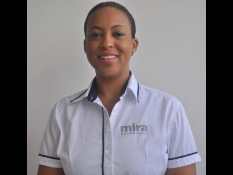 Helen daCosta, founder and owner of Mira Botanicals.