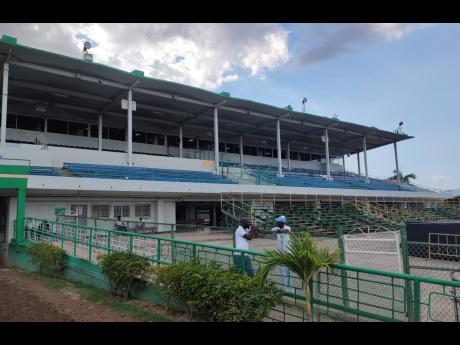 The grandstand at Caymanas Park in St Catherine.