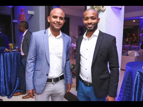 Co-founders of NovaMed, Kirk Anthony Hamilton (left) and Dr David Walcott.