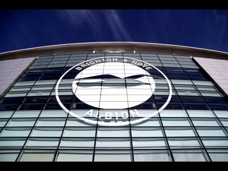 The Amex Stadium, home to Brighton & Hove Albion, in Brighton, England.