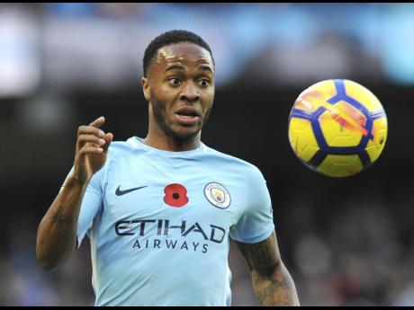 Manchester City’s Raheem Sterling.