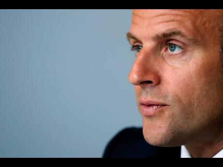 French President Emmanuel Macron. 