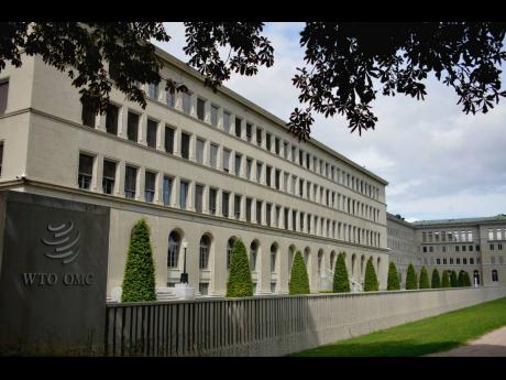 The WTO building.
