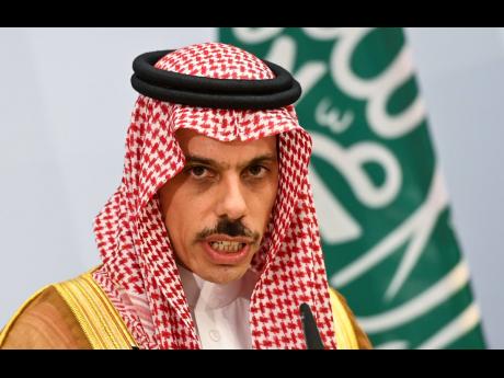 Credit: The Associated Press Saudi Foreign Minister Prince Faisal bin Farhan Al-Saud (AP)
