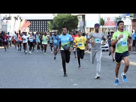 Credit: File The start of the 2020 Sigma Run/Walk in New Kingston on Sunday, February 16.