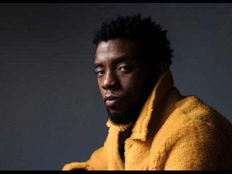 In this February 14, 2018 photo, actor Chadwick Boseman poses for a portrait in New York to promote his film, ‘Black Panther’. 