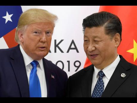 US President Donald Trump and President of China Xi Jinping.