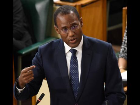 Minister of Finance Dr Nigel Clarke.