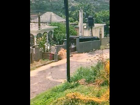 This Rosemount Gardens home in Montego Bay has been a flood casualty for 20 years. The owners said that the National Housing Trust has not fulfilled promises to intervene. 