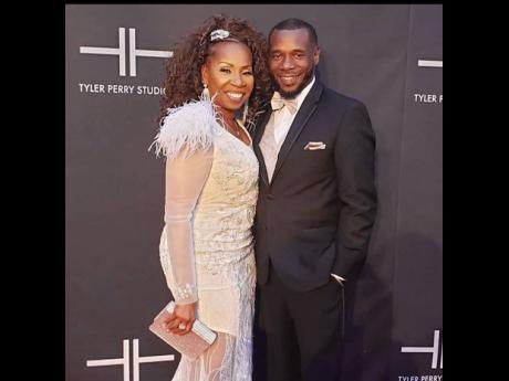  Damon ‘Bware’ Vanzant and his mother, Iyanla Vanzant.