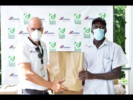 Caribbean Cement Company Limited has included in its COVID-19 relief programme, the donation of food items valued at $2 million to communities close to the company’s plants and quarries in St Andrew, Kingston, and Clarendon for the benefit of some 320 fa