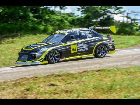 The immaculately prepared and superfast Evolution of Jamie James.