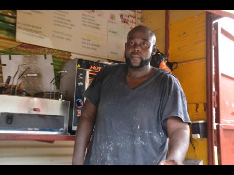 Randal Ramsay, who operates a cookshop in Harbour Heights, believes that roads in the community were not built properly in the first place. 