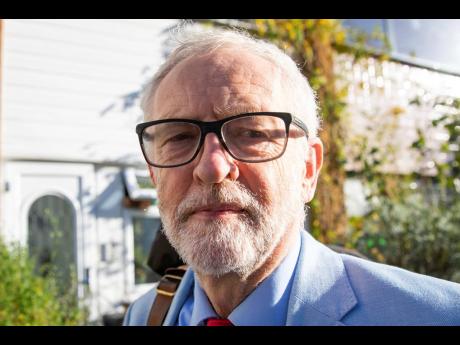 Britain’s former opposition Labour Party leader Jeremy Corbyn. 
