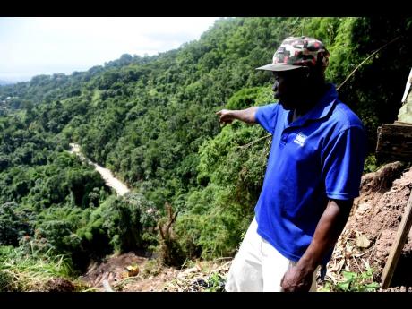 Peter Clarke explains what took place on night of November 7 when heavy rains from Tropical Storm Eta cause a massive landslide that threatens the very foundation of his home.