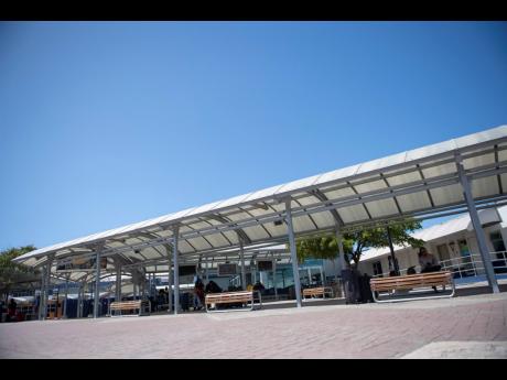 A section of the Norman Manley International Airport in Kingston.