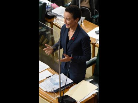 Senator Kamina Johnson-Smith.