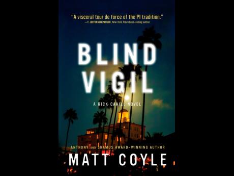 This cover image released by Ocean View Publishing shows “Blind Vigil” by Matt Coyle. 
