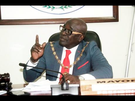 Mayor of Lucea, Sheridan Samuels.