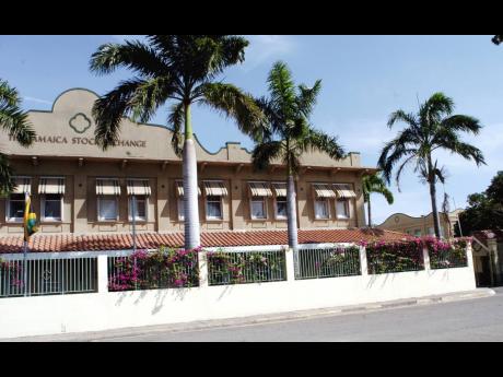 Credit: File Headquarters of the Jamaica Stock Exchange, Harbour Street, Kingston.