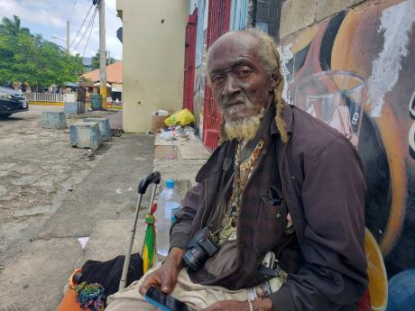 Credit: Photo by Leon Jackson Clive McFarlane, one of the homeless persons benefitting from the Falmouth drop-in centre, which was opened last July.