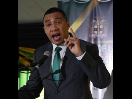 Prime Minister Andrew Holness announced relaxed coronavirus restrictions.