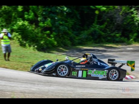 
Columbian Nico Castillo was a fast learner when he piloted the Rocket Karting Radical SR8 for the first time at Dover.