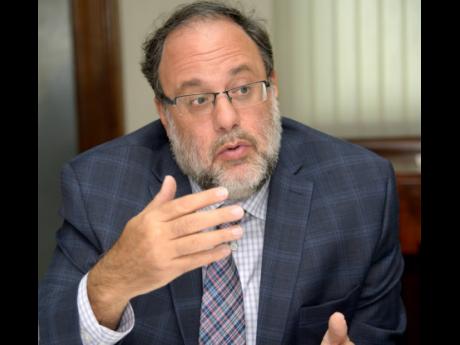 Former Justice Minister Mark Golding, now leader of the Opposition.