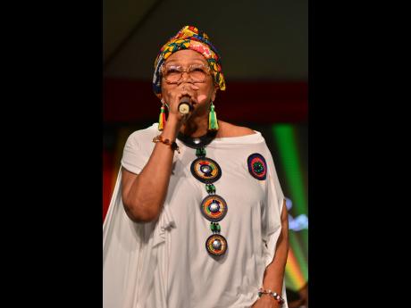 Marcia Griffiths, another of Hammond’s good friends, also took centre stage. 