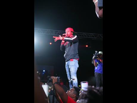 ‘Condolences to you and your family, tough times for everybody, stay up,’ was Popcaan’s message to Mavado.