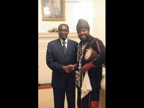 Credit: Contributed Former prime minister of Zimbabwe, the late Robert Mugabe, asked Blakk Rasta to remake ‘Robert Mugabe’, but he died before it was released.