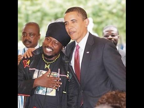 Credit: Contributed With his song ‘Barack Obama’ gaining him much attention, Blakk Rasta got the chance to meet Obama in 2009 when the first black president of the United States visited Ghana.