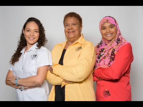 Credit: Contributed ESL Chairperson and CEO Eleanor Jones (centre) with directors Dr Theresa Rodriguez-Moodie (left) and Rashidah Khan-Haqq.