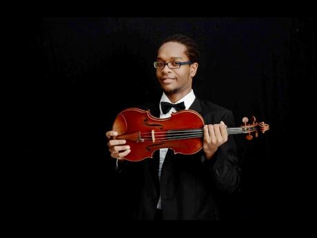 Gabriel Walters, the young Jamaican violinist who has created a crowdfunding account to secure funds to assist him to pursue education in the United Kingdom.