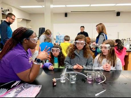 Credit: Contributed Jay-Anne Johnson has her heart set on sparking desire for science internationally, particularly in her homeland.